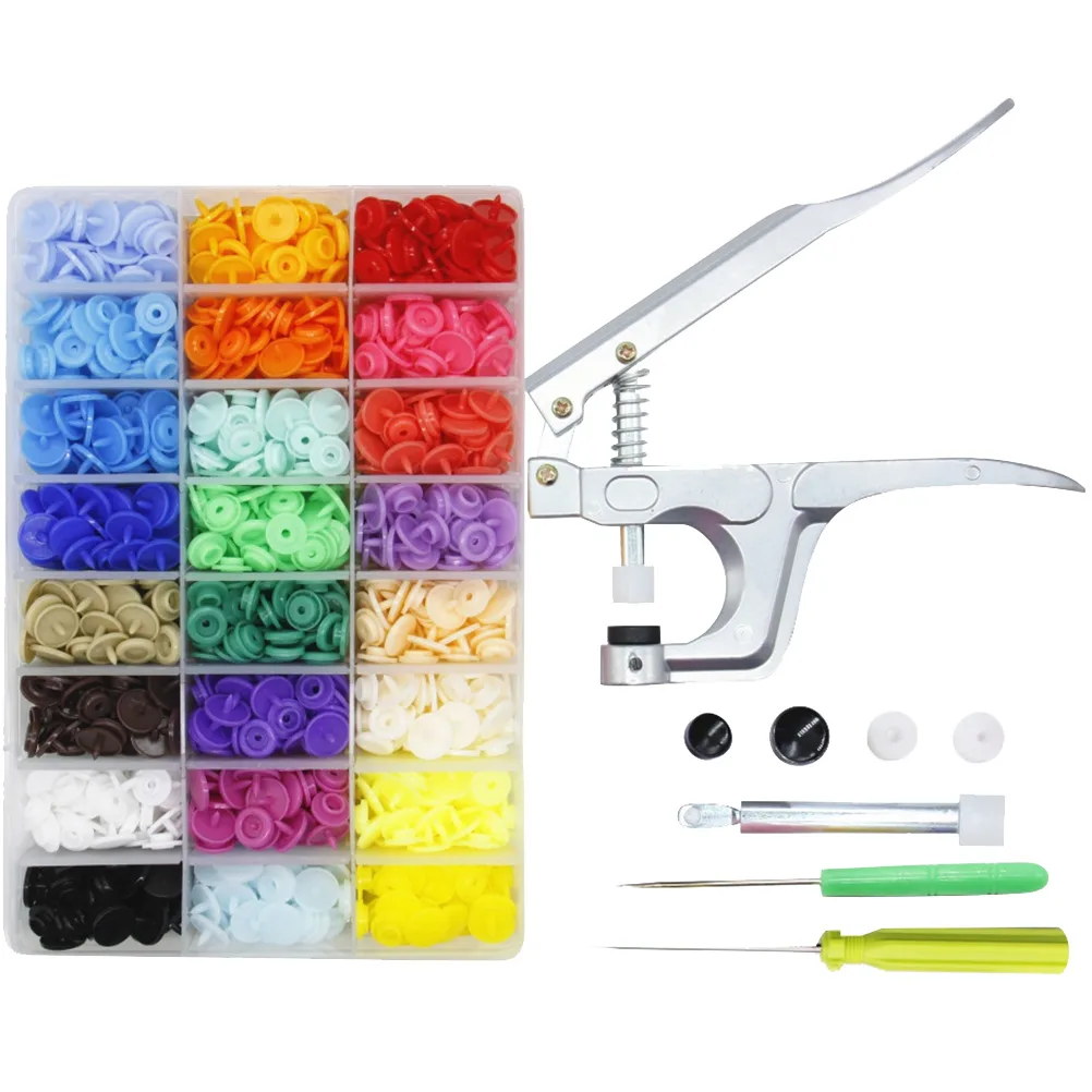 DYNABRADE DYNABRADE Fastener Snap Pliers &amp; 360pcs T5 Snap Poppers Kit — product photo