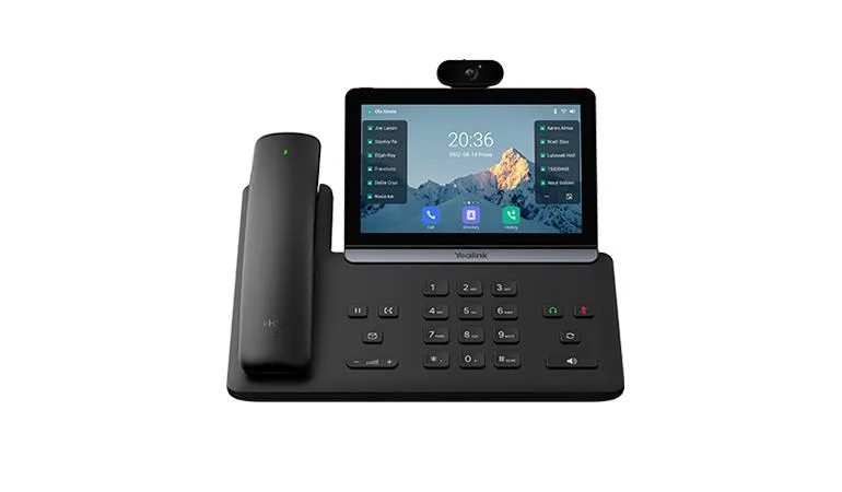 Yealink Network Technology Co., Ltd Yealink Network Technology Co., Ltd 1301230 SIP-T88V-PRO VoIP 12-Line 7" Touchscreen Bluetooth Handset — product photo