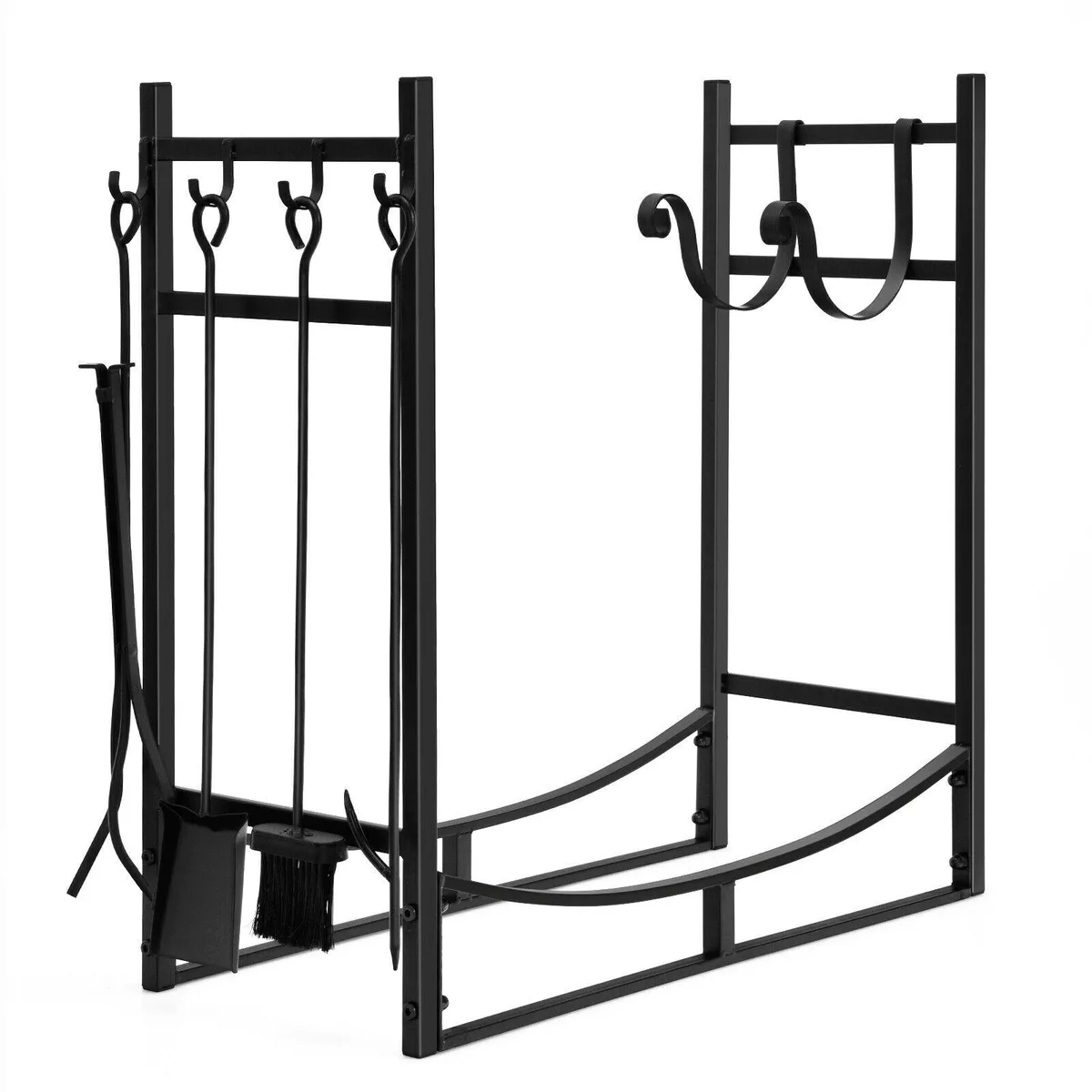SlickBlue SlickBlue 30 Inch Firewood Rack with 4 Tool Set — product photo
