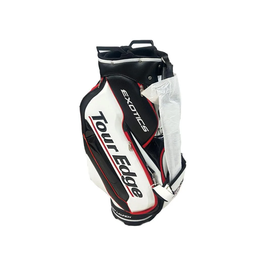 Tour Edge Golf Mfg. Inc. Tour Edge Exotics Staff 22 Golf Bag Black/White/Red — product photo