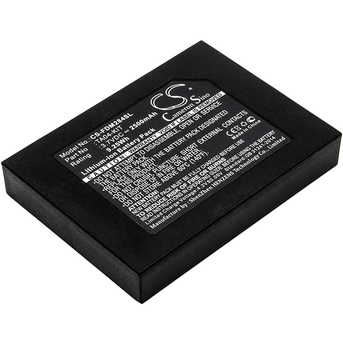 Cameron &amp; Co Cameron &amp; Co DS-CS-FDM284SL camera battery 2500mAh 3.7V — product photo