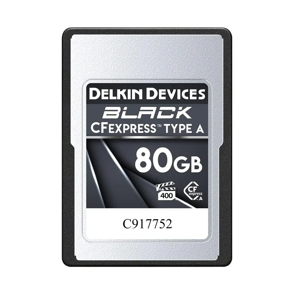 Delkin Devices Delkin Devices 80GB Black CFexpress Type A 2 in 1 accessory — product photo