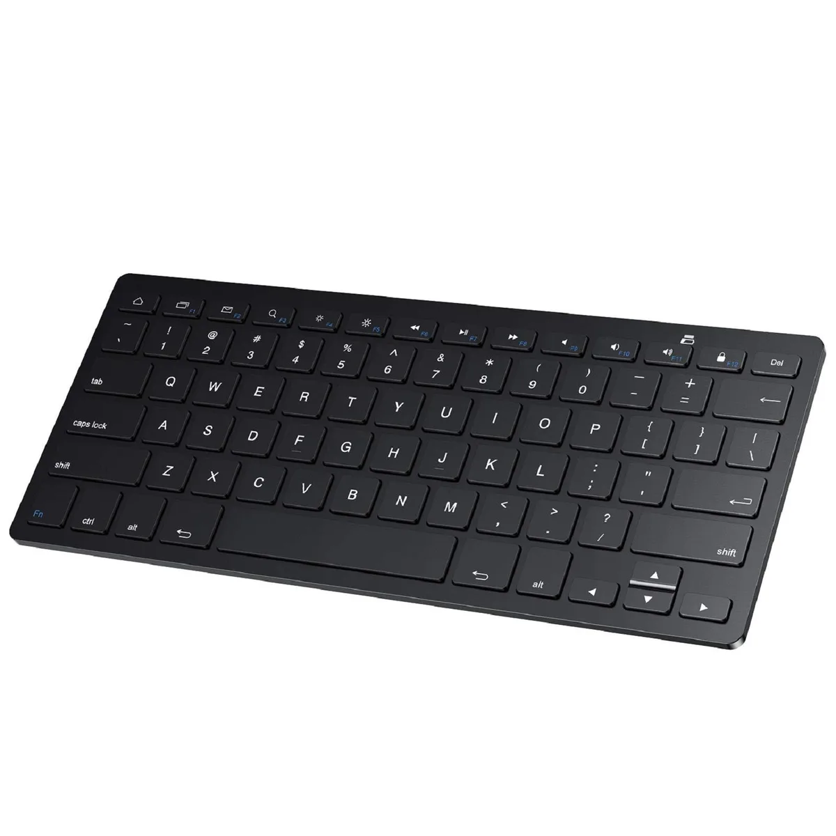  SPARIN Bluetooth 3.0 Keyboard 78 Keys 11.2" x 4.7" x 0.2" Black — product photo