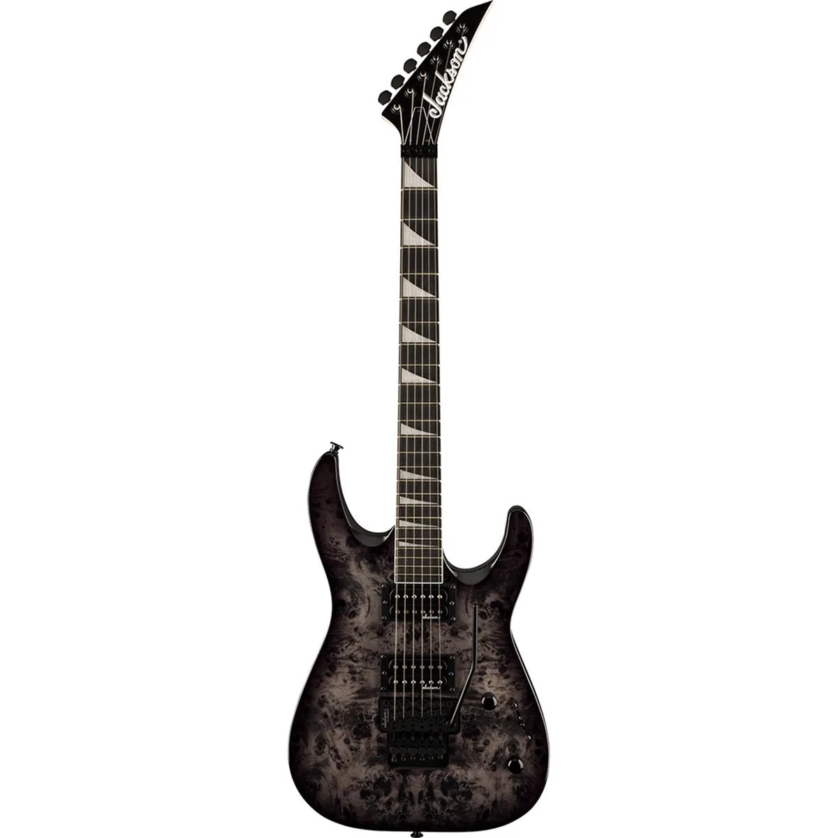Jackson Jackson JS Series Dinky JS32 DKAP Electric Guitar Transparent Black Amaranth Fingerboard — product photo