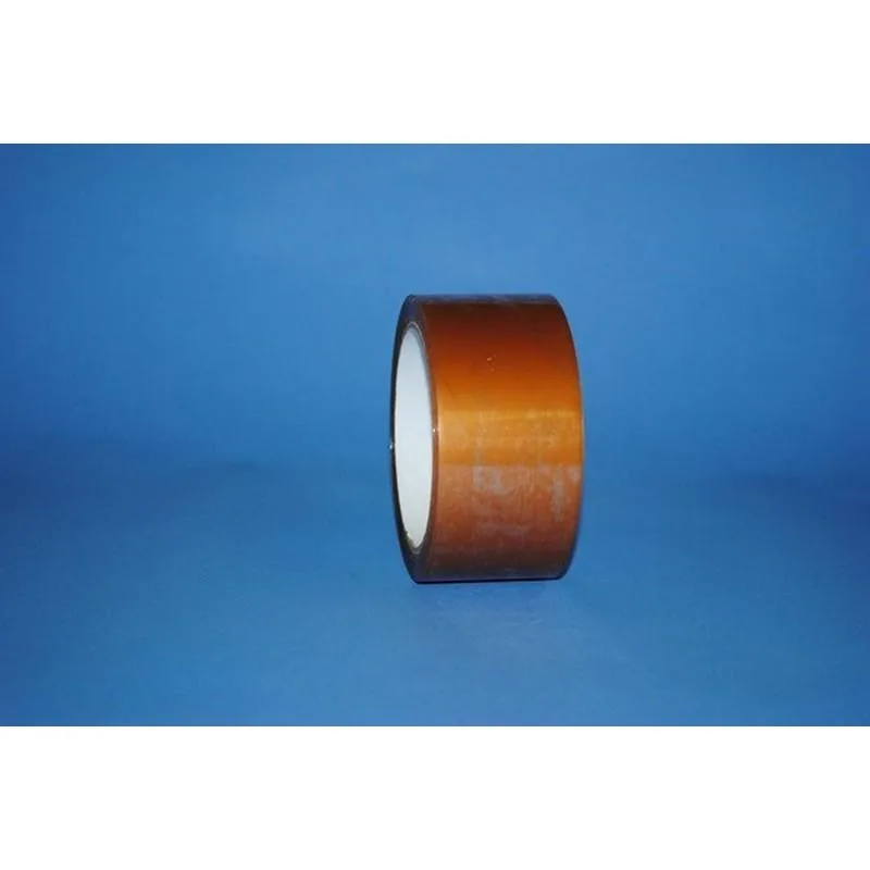 Clear polypropylene box sealing tape on a roll, 2 inch wide, case of 36