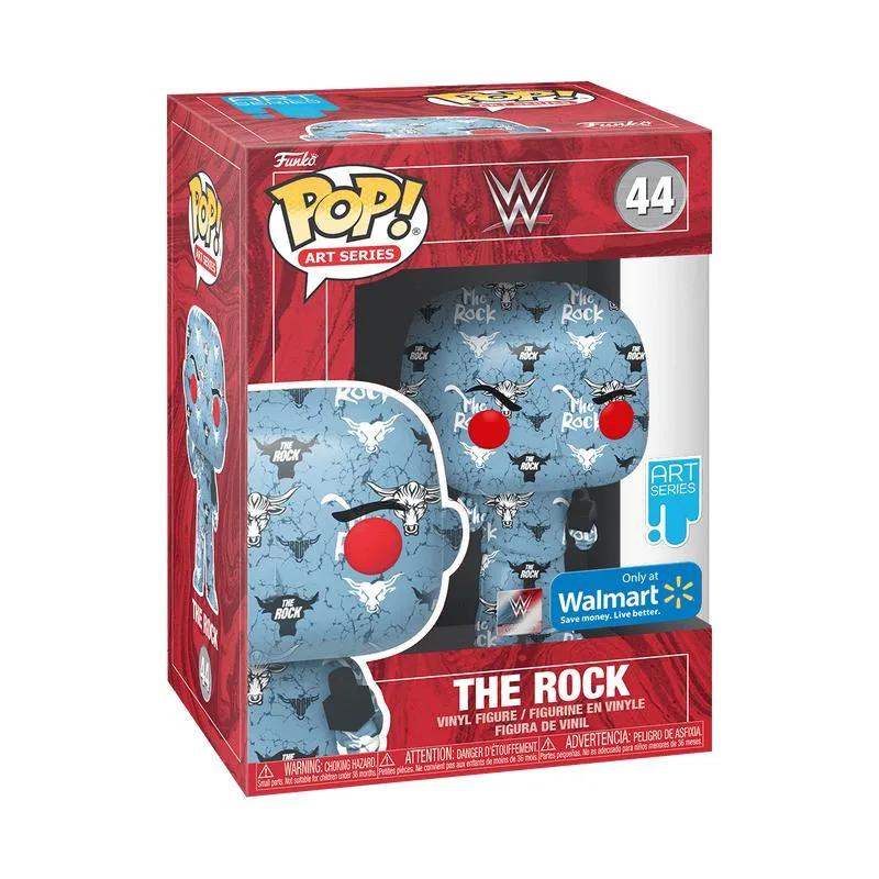 Funko Funko POP! Artist Series: WWE The Rock #44 w/Case Walmart Exclusive — product photo