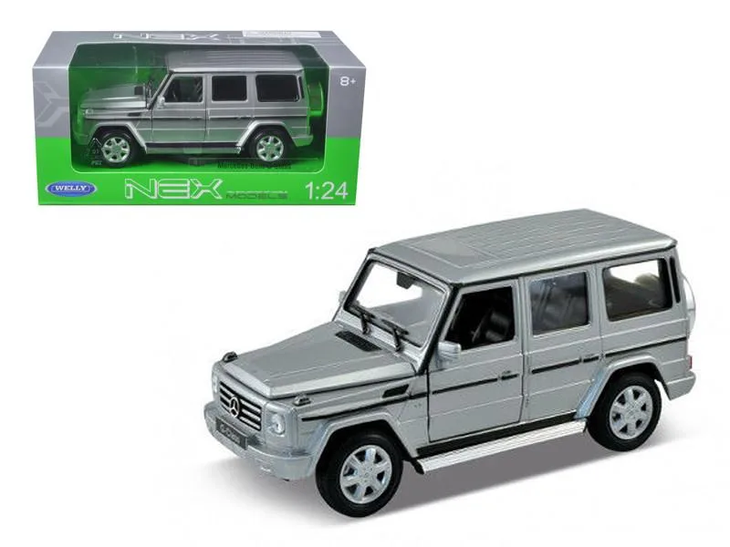 WELLY WELLY Mercedes G Class Silver 1/24 Diecast Vehicle — product photo