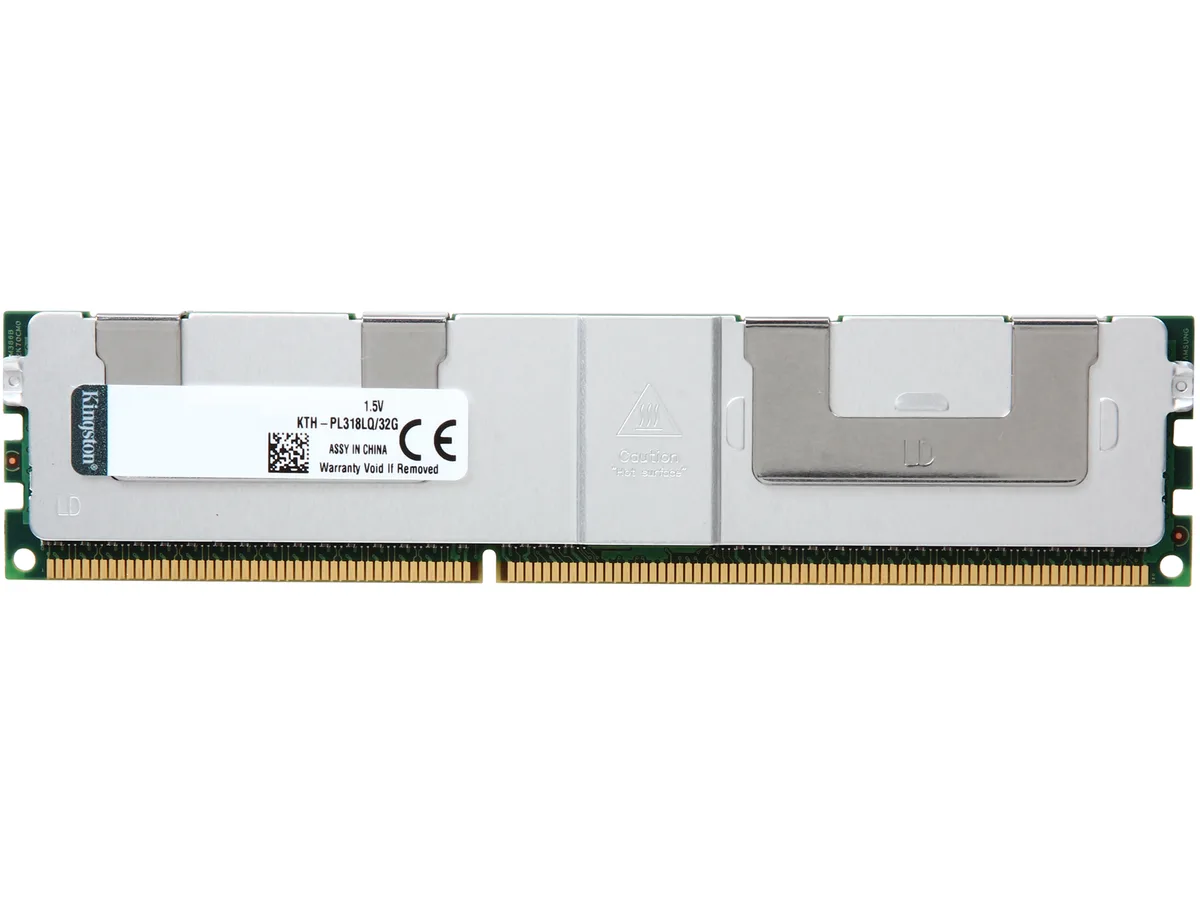Kingston Technology Corp. Kingston Technology Corp. KTH-PL318LQ/32G 32GB DDR3 1866 ECC CL13 1.50V server RAM — product photo