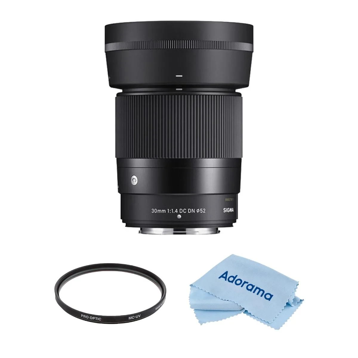 SIGMA SIGMA 30mm f/1.4 DC DN Contemporary for Nikon Z with 52mm UV Filter — product photo
