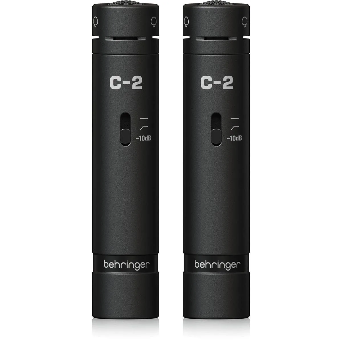 Behringer Behringer C-2 Dark Edition Matched Studio Condenser Microphones, Pair — product photo