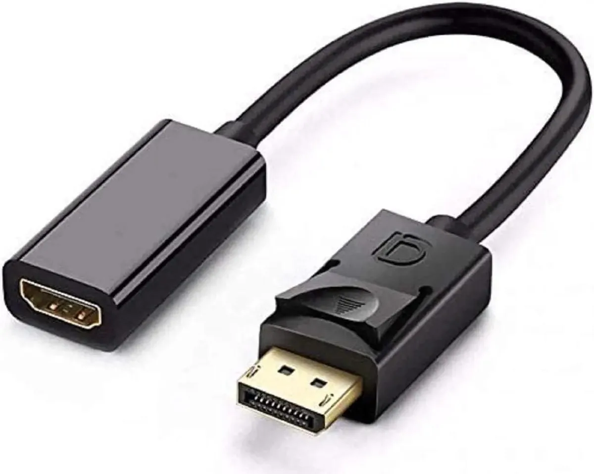 Vszerda Vszerda DisplayPort to HDMI adapter cable male to female 1080P 3D — product photo