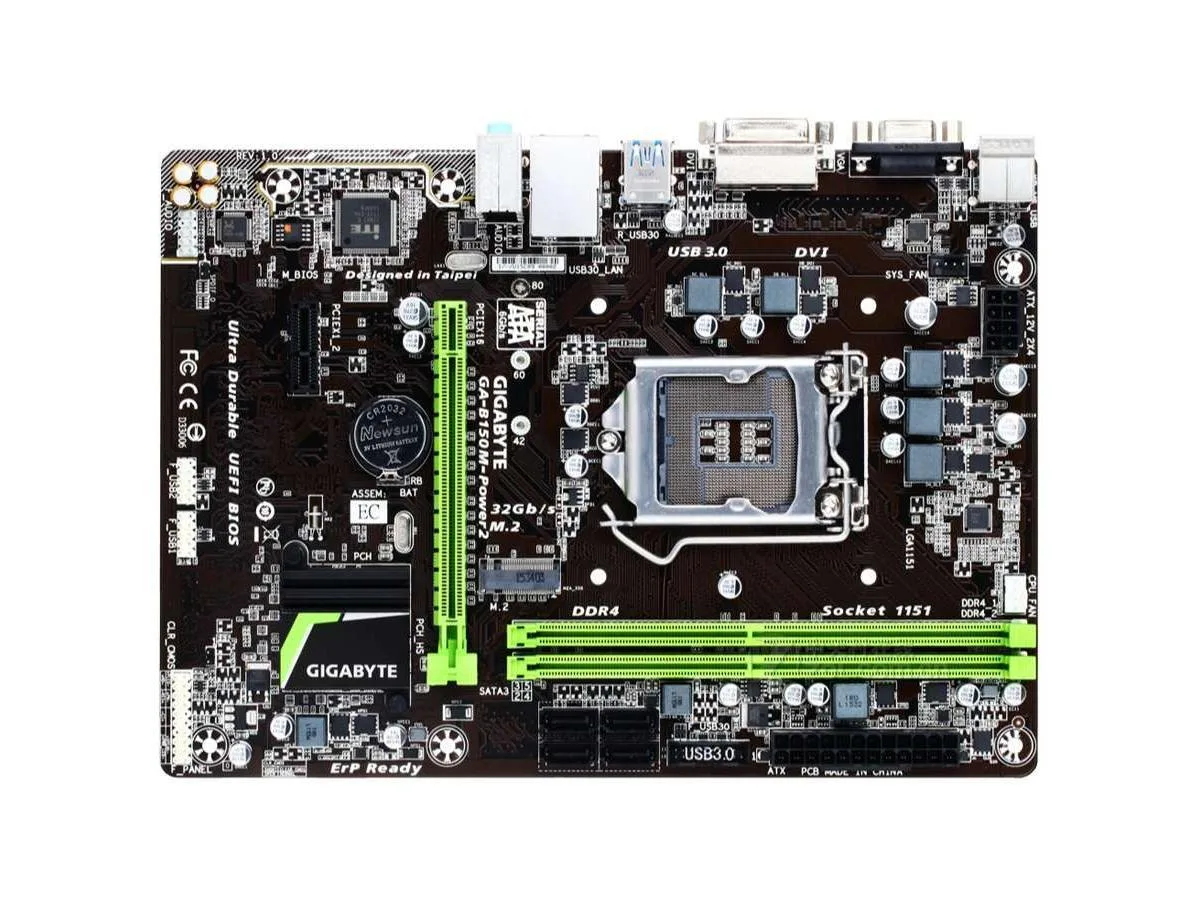 GIGABYTE GIGABYTE B150M-Power 2 (rev.1.0) Intel motherboard — product photo