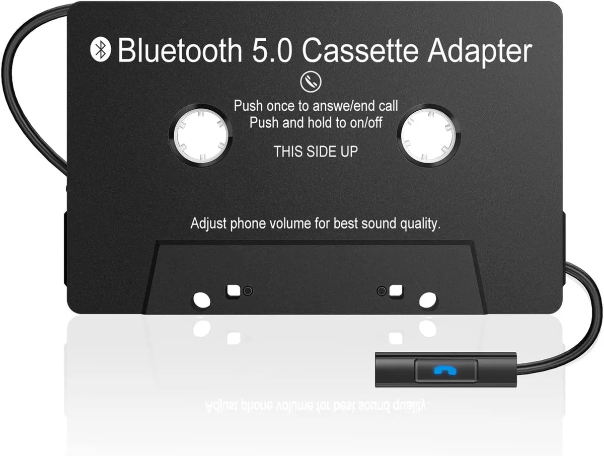 DigitNow! DigitNow! Bluetooth 5.0 Cassette Adapter Black — product photo
