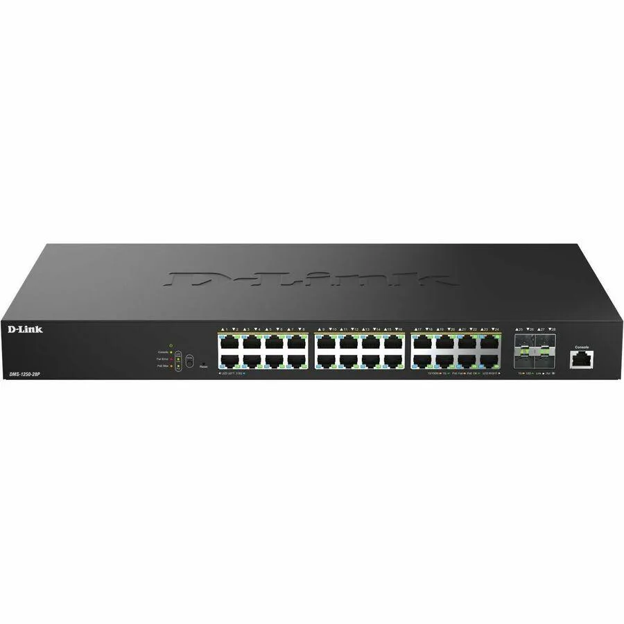D-Link D-Link DMS-1250-28P 28-port 2.5G PoE network switch — product photo