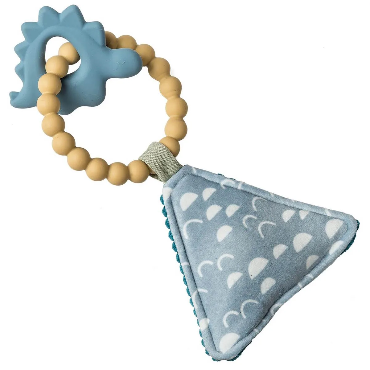 Mary Meyer Stuffed Toys Mary Meyer Stuffed Toys Simply Silicone Teether with Soft Squeaker 9-Inch Dino — product photo
