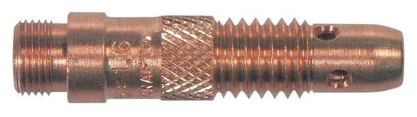 Five copper collet bodies for 1/16 inch tungsten electrodes