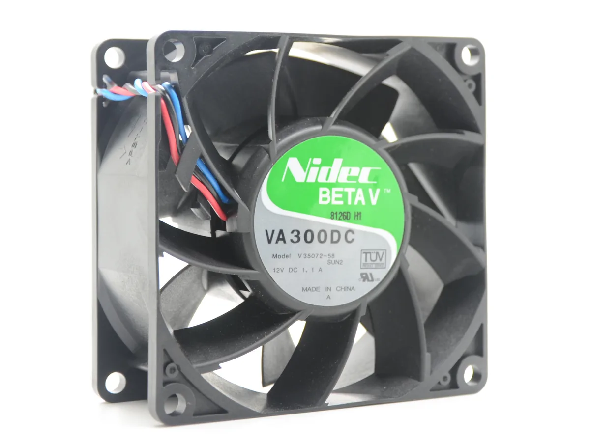 SXDOOL SXDOOL VA300DC 80mm 12V 1.1A 2 Ball case fan — product photo