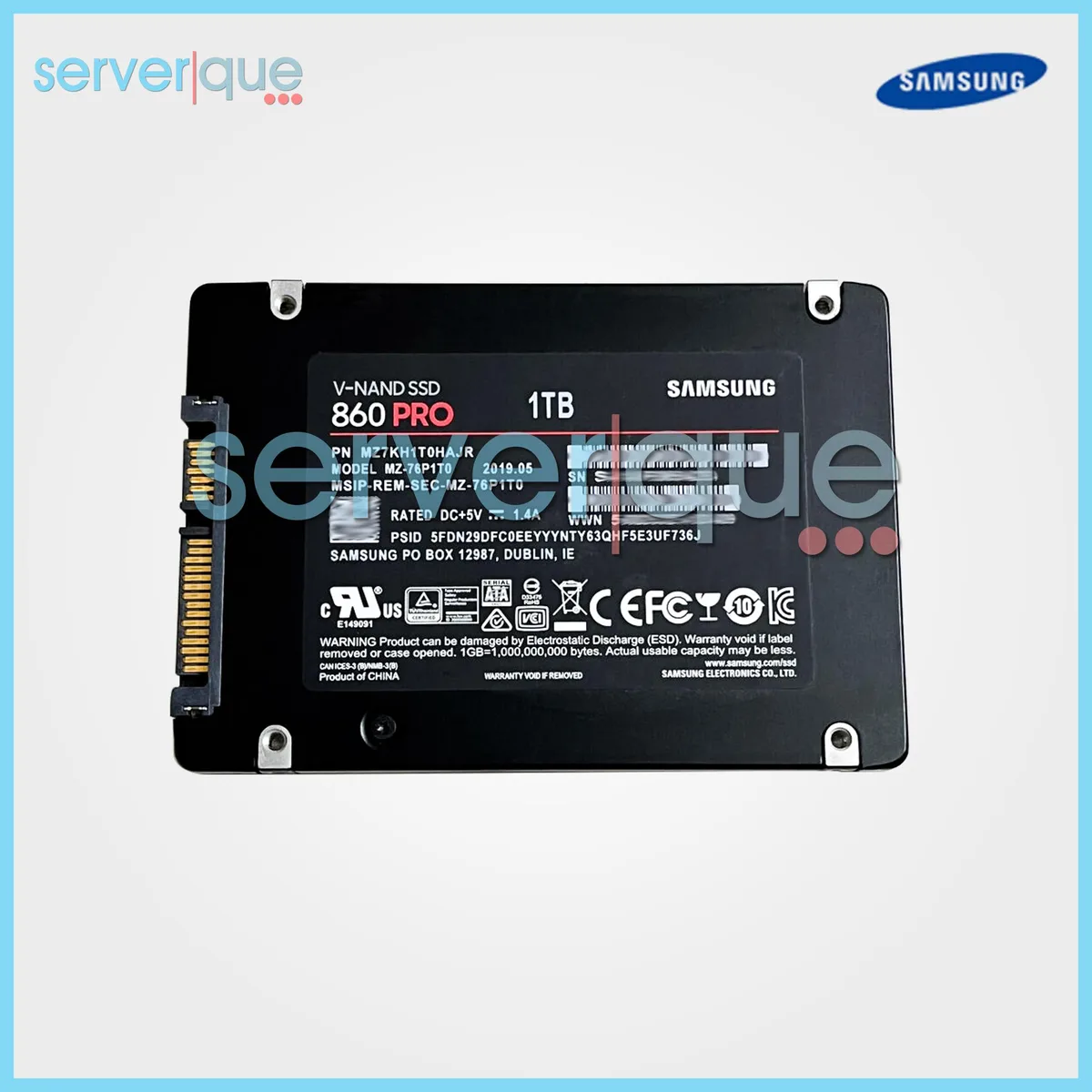 SAMSUNG SAMSUNG 860 PRO 1TB SATA 2.5" internal hard drive — product photo