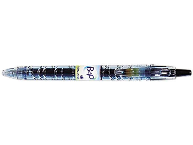 Pilot Pen Pilot Pen 31600 B2P Retractable Gel Pen Black .7mm 12 Pack — product photo