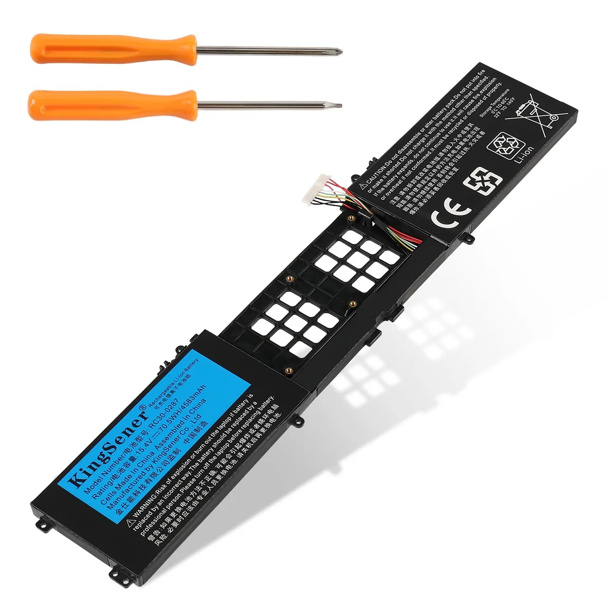 KingSener KingSener RC30-0287 Laptop Battery 15.4V 70.5Wh 4583mAh — product photo
