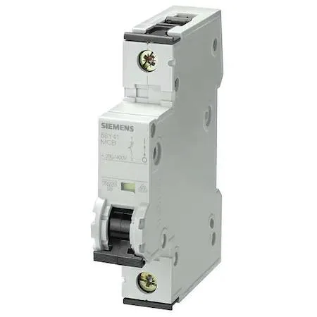 SIEMENS SIEMENS 5SY41208 Circuit Breaker 20A 1 Pole 230/400V AC 10kA — product photo