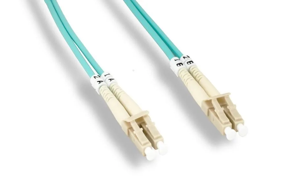 Micro Connectors Micro Connectors 3m 10Gb LC/LC OM4 50/125 Duplex Multimode Fibre Optic Cable — product photo