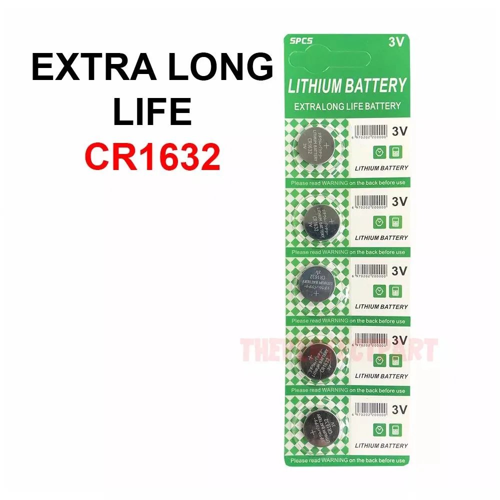 NShi NShi CR1632 5 Pack Lithium Coin Battery 3V Expire 2031 — product photo
