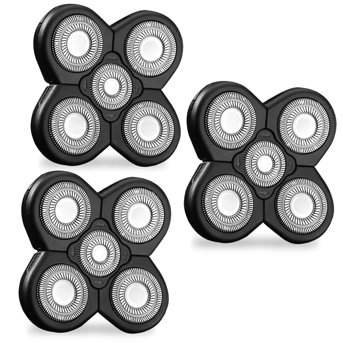  Northwest 5-Head Shaver Replacement Blades Silver 3PCS — product photo