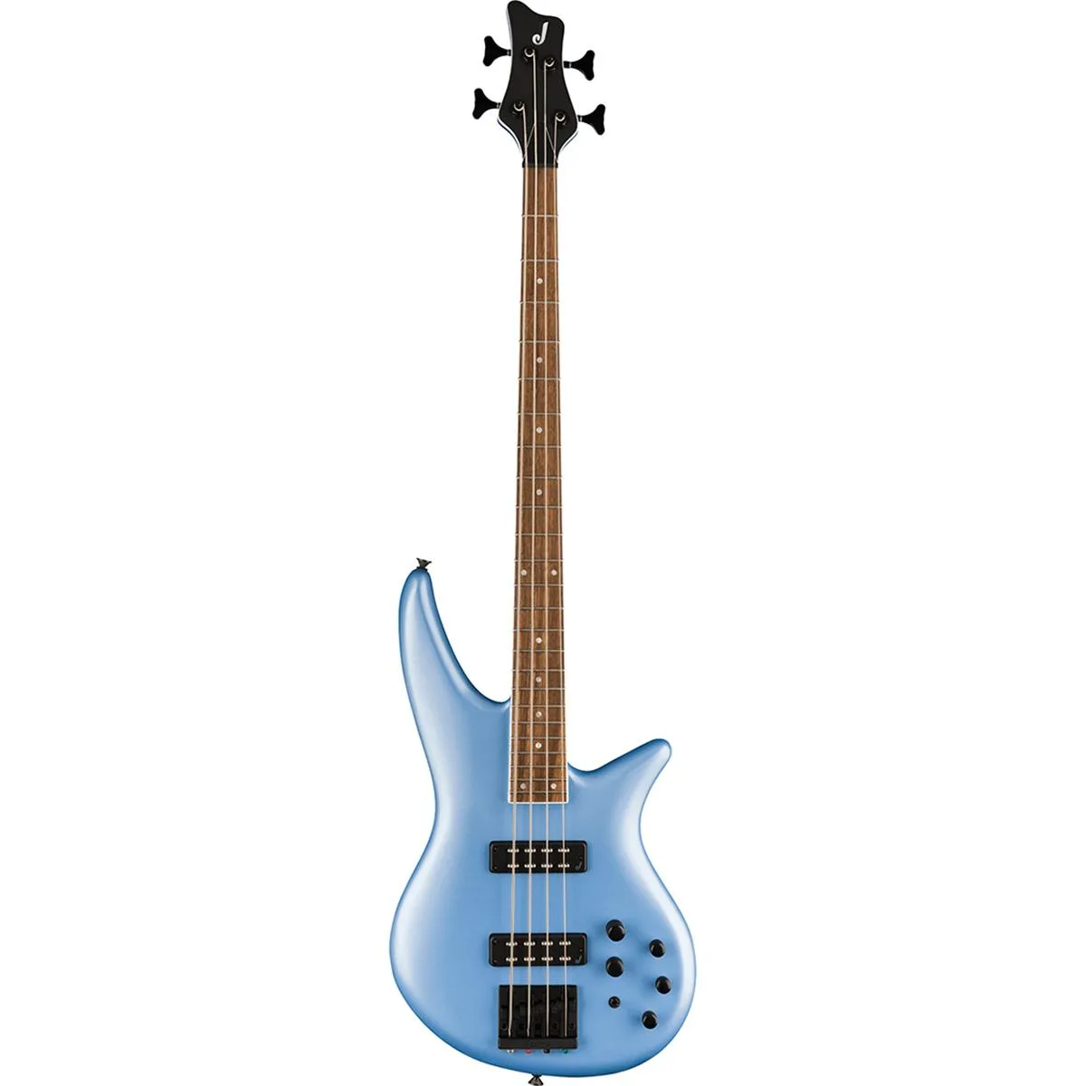 Jackson Jackson X Series Spectra Bass SBX IV Laurel Fingerboard Matte Blue Frost bass guitar — product photo