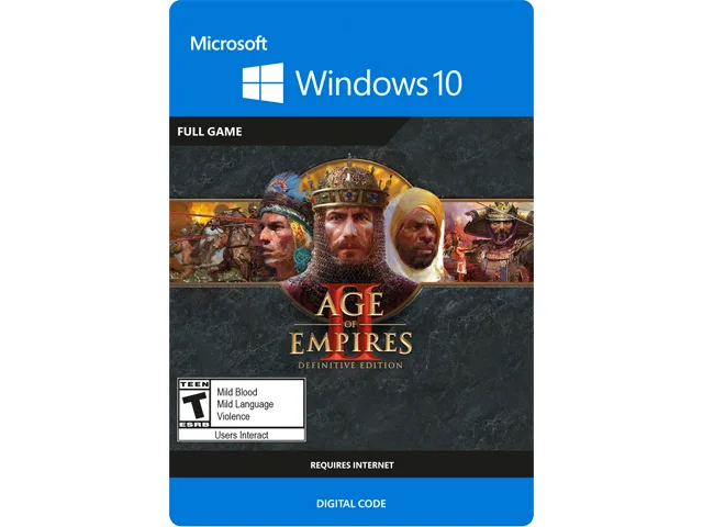 Microsoft Microsoft 2WU-00011 Age of Empires 2 Definitive Edition downloadable game — product photo