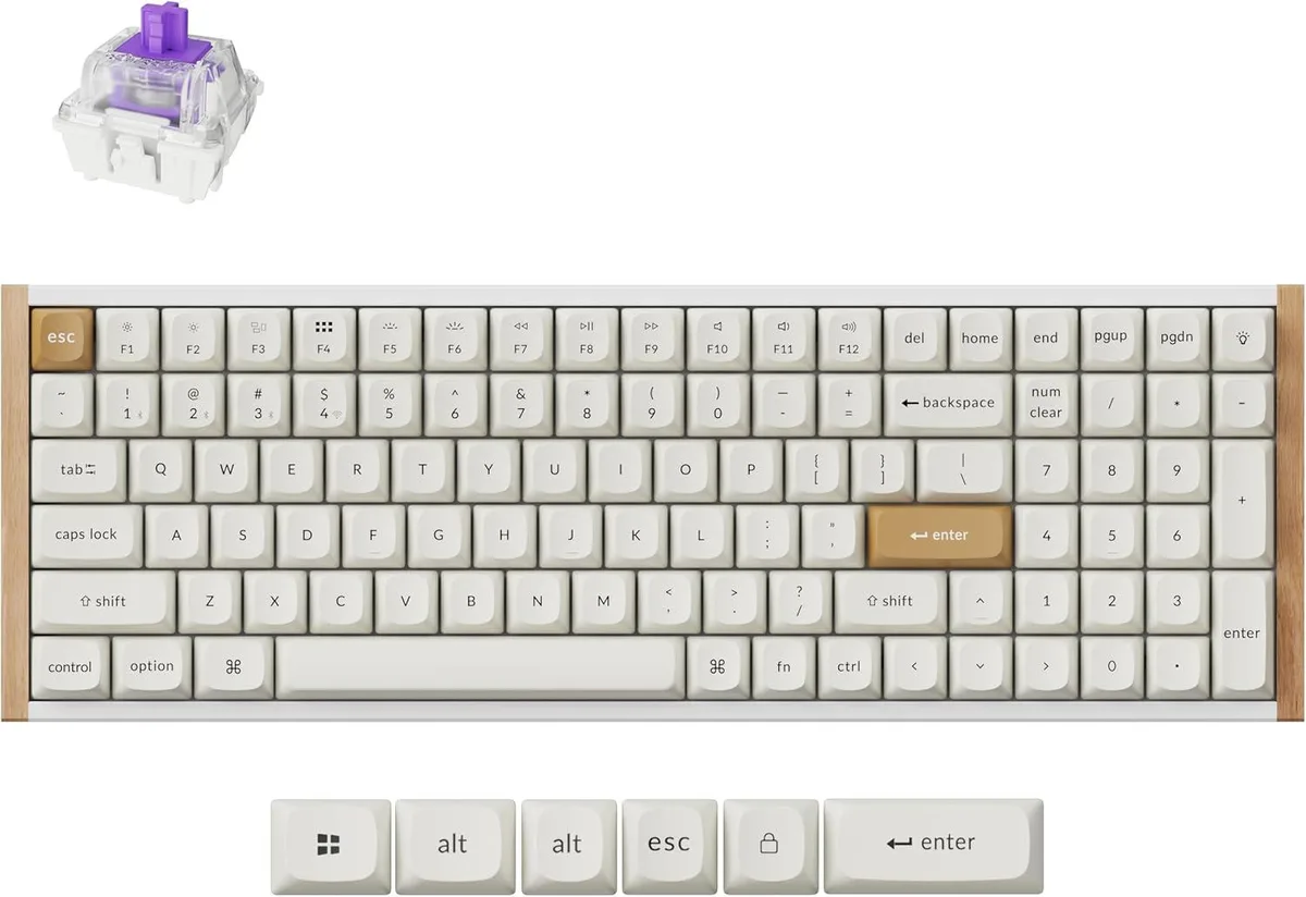 TUKO TUKO Gaming Keyboard 96% Hall Effect Wireless Bluetooth 5.2 — product photo
