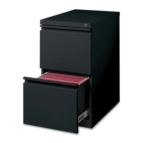 Lorell Lorell 49530 Mobile Pedestal File 15x22x27 Black office furniture — fotografie produktu