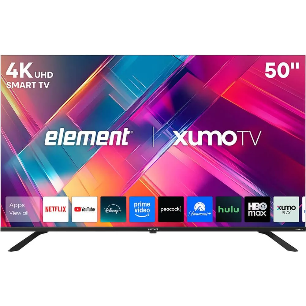 ELEMENT Element E550AE50CG 50" 4K UHD HDR LED Smart Xumo TV — product photo