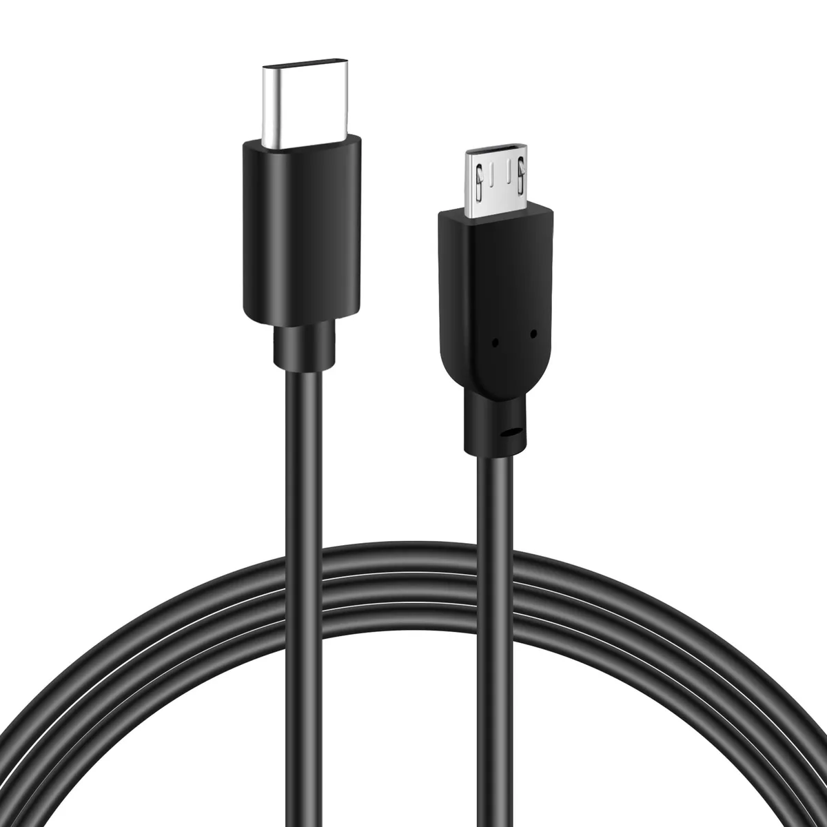  Kxable Samsung Gala USB-C to Micro USB Cable 2 ft 2.4A Black — product photo