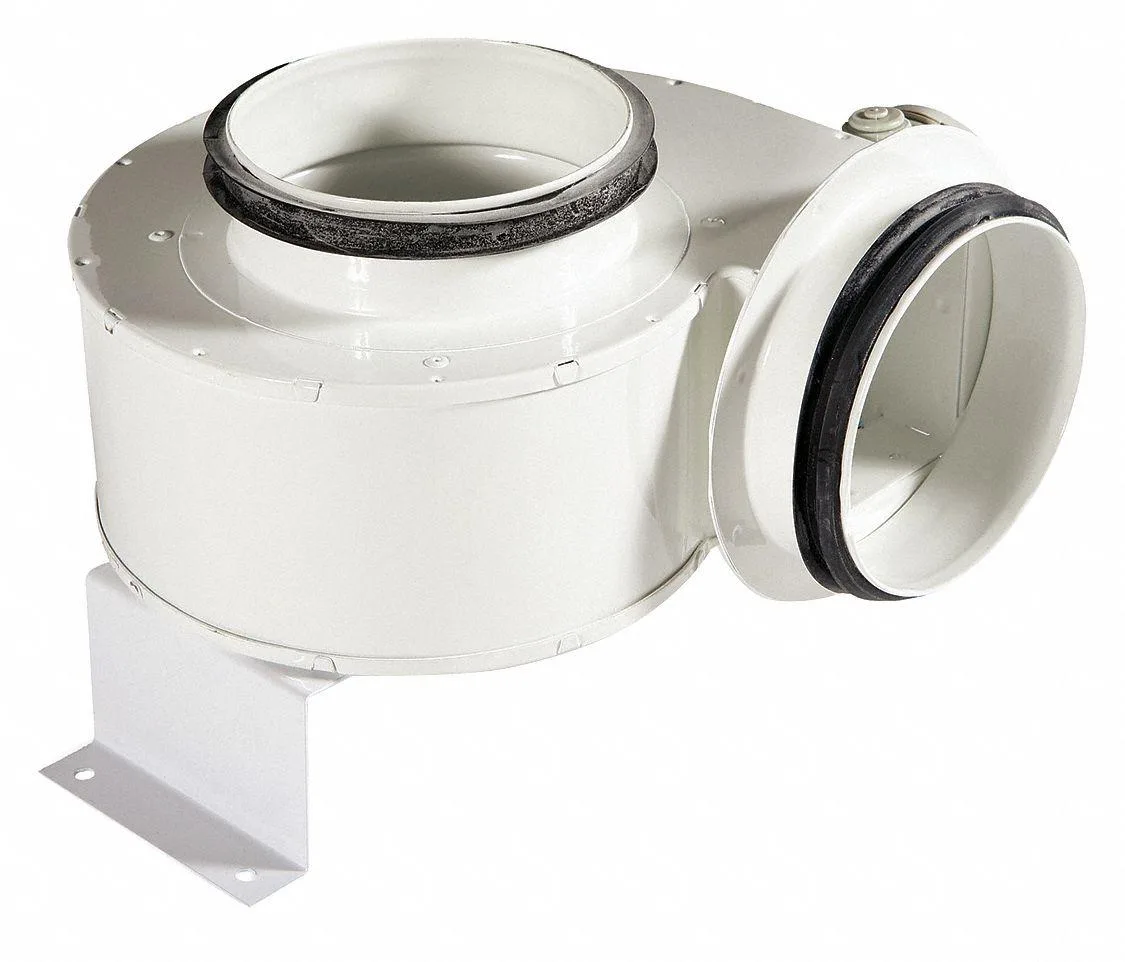Extract-All B-982-1A exhaust blower, forward-curved wheel, assembled, metal finish