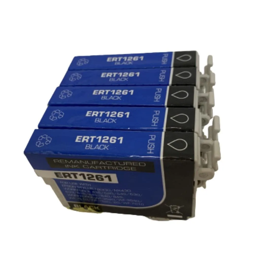 Ninestar Technology Ninestar Technology 126 5 Pack High-Yield Black Ink Cartridge — product photo
