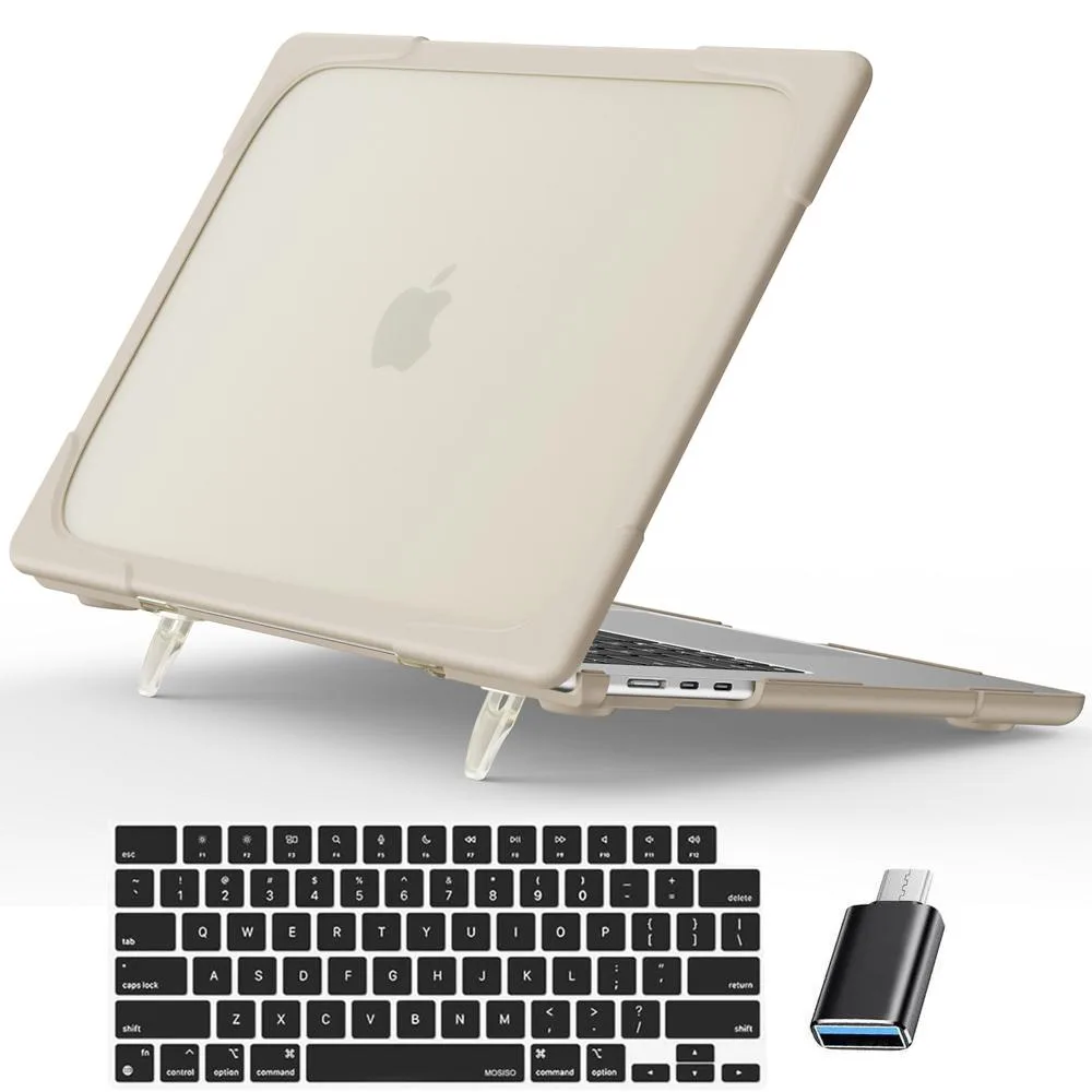 Werleo Werleo MacBook Air 15 inch Case A2941 2023 Khaki — product photo