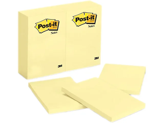 Post-it Post-it 659YW sticky note 12 pack 100 sheet — product photo