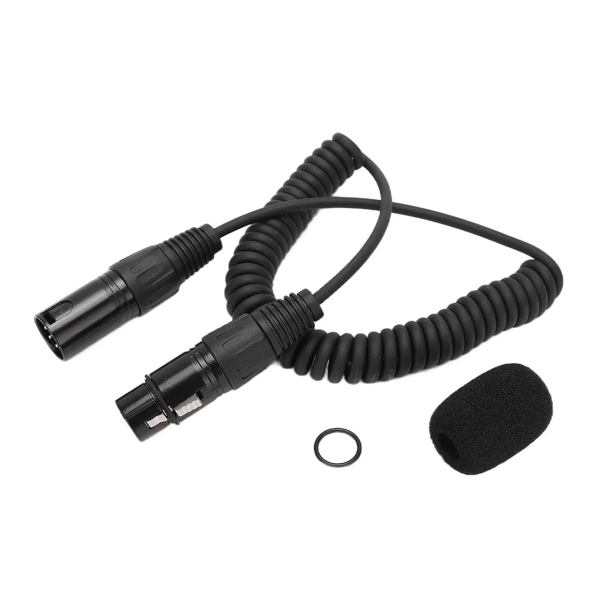 GSM Outdoors GSM Outdoors 2 in 1 Accessory Headphone Spring Cable 5-Pin XLR Airbus 26.6ft — product photo