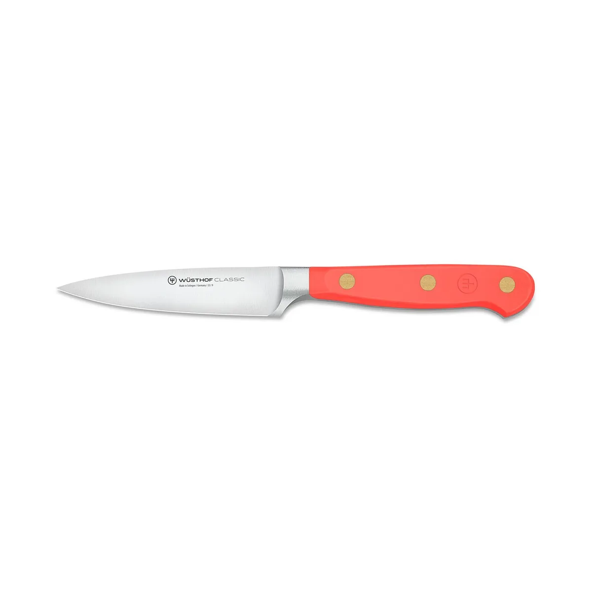 Wusthof Wusthof 1061702309 Classic 3.5-Inch Paring Knife Coral Peach cutlery — product photo