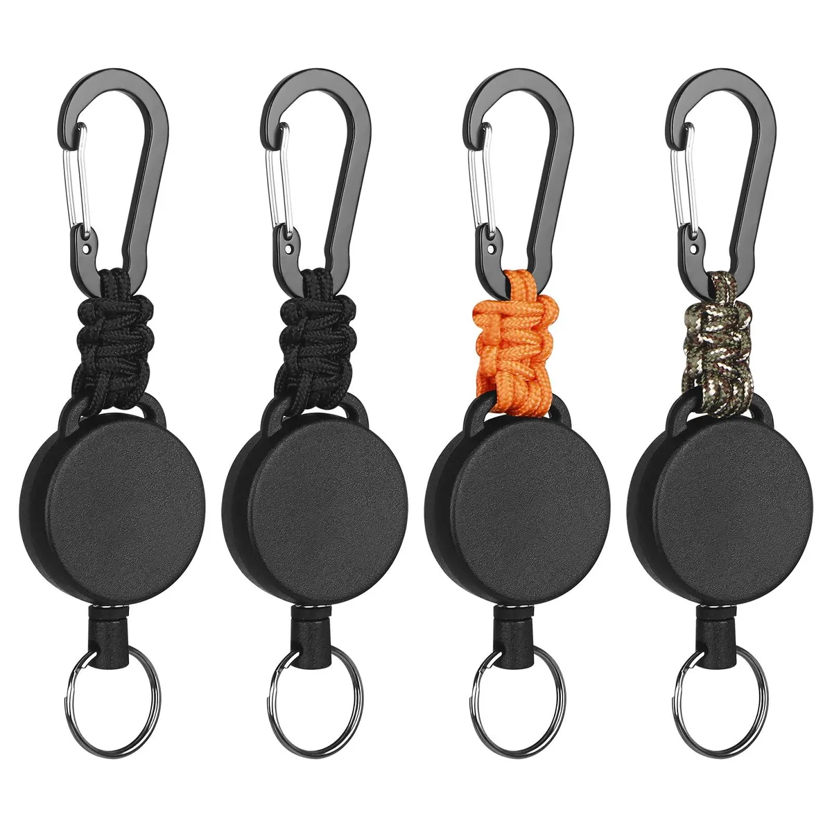  levateeta zqde002 Retractable Keyholder 4 Pack 60cm 100K Cycles 8.8oz — product photo