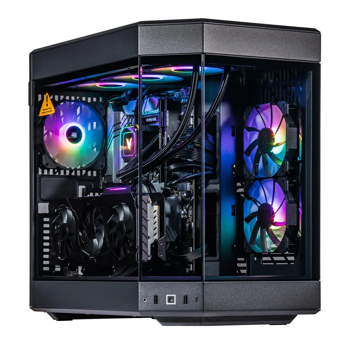 Velztorm Velztorm Black Praetix i9-14900K RTX 5060 32GB DDR5 2TB gaming PC — product photo