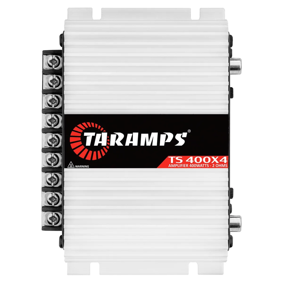  Taramp's TA-TS400X4 400W RMS 4-Channel Car Amplifier White — product photo