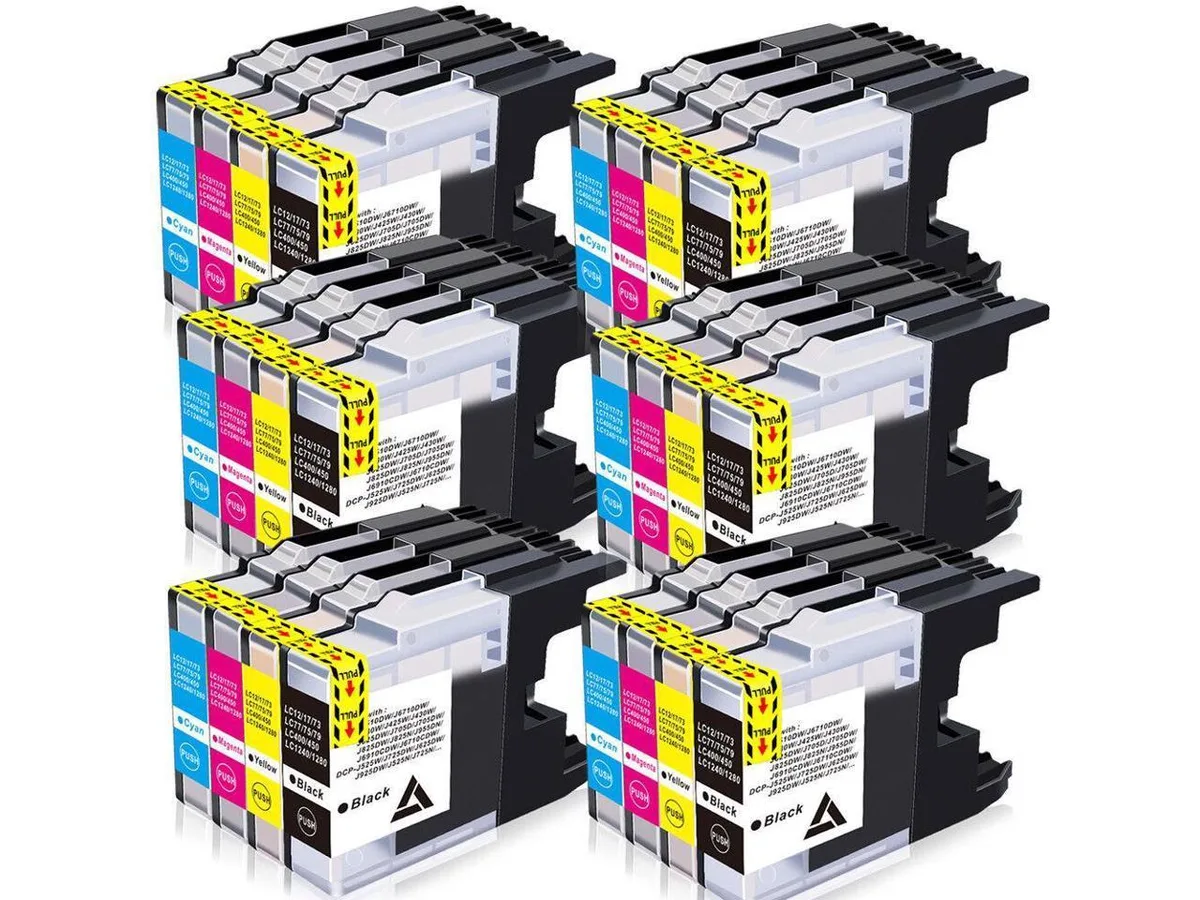 V4ink V4ink LC75 Ink Cartridge 24 Pack High Yield Black Cyan Magenta Yellow — product photo