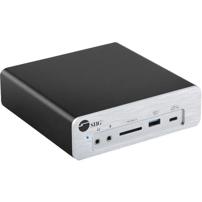 SIIG, Inc SIIG, Inc JU-DK0K11-S1 Thunderbolt 3 docking station with dual NVMe M.2 — product photo