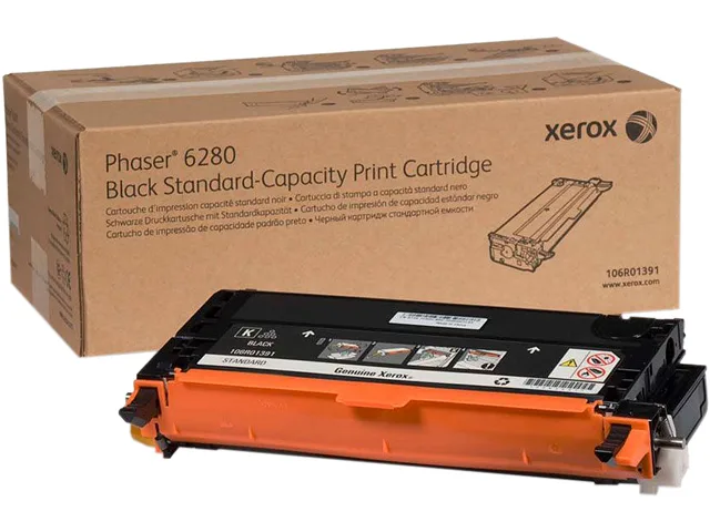 XEROX XEROX 106R01391 Black Toner Cartridge 3000 Pages — product photo