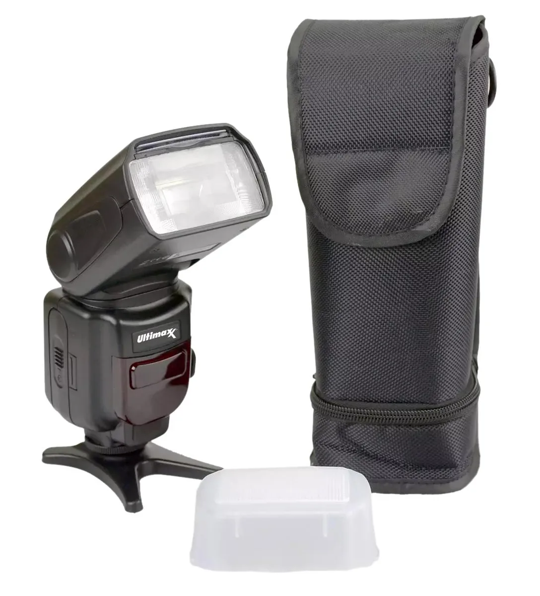 Ultimaxx Ultimaxx TTL Dedicated Slave Flash LCD Swivel Bounce Case Canon — product photo