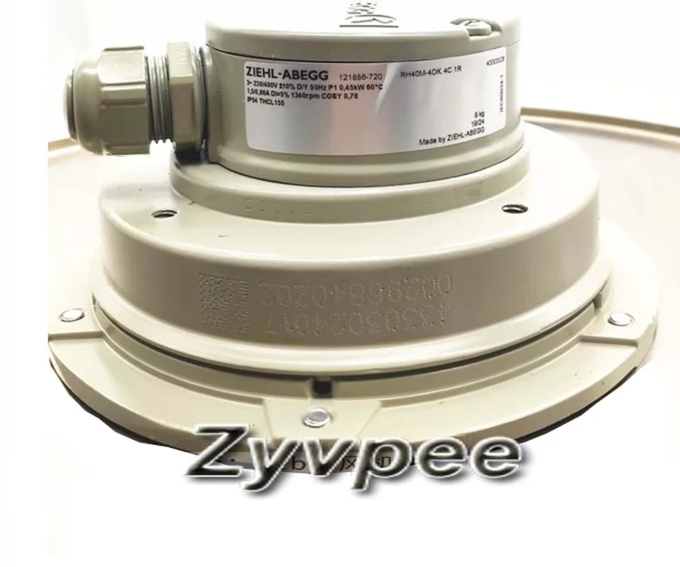 Zyvpee Zyvpee RH40M-4DK.4C.1R 3/400Vac 50Hz 1340rpm IP54 centrifugal blower — product photo