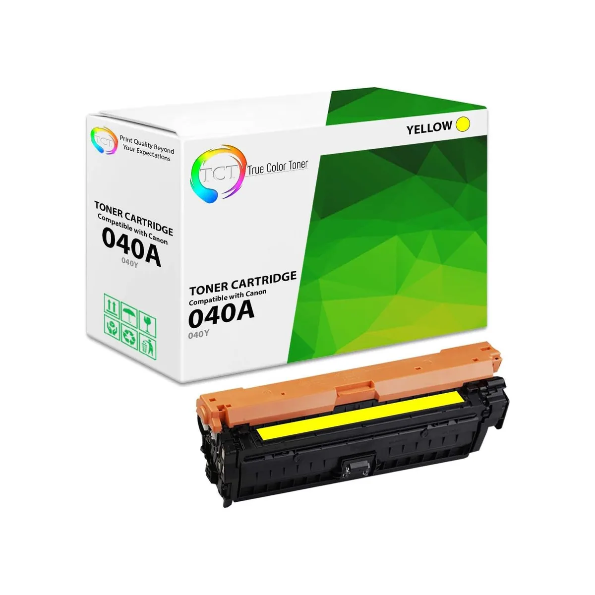 True Color Toner True Color Toner 040Y Yellow Toner Cartridge 5400 pages — product photo
