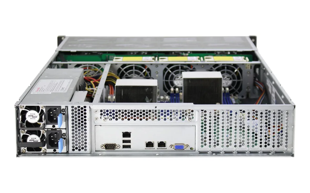 HOTCFWQ HOTCFWQ 2U 12-Bay 12Gb SAS Server Chassis 600W — product photo